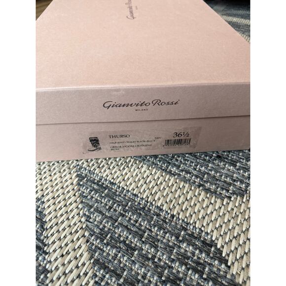 Gianvito Rossi Thurso Boots Black Size 36.5 - Picture 7 of 10